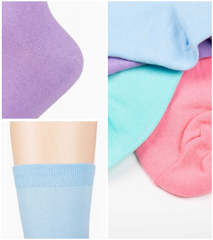 Women's Basic Socks_Spring Pastel Color