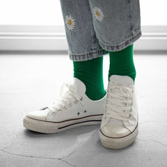 Women's Basic Socks_Kelly Green