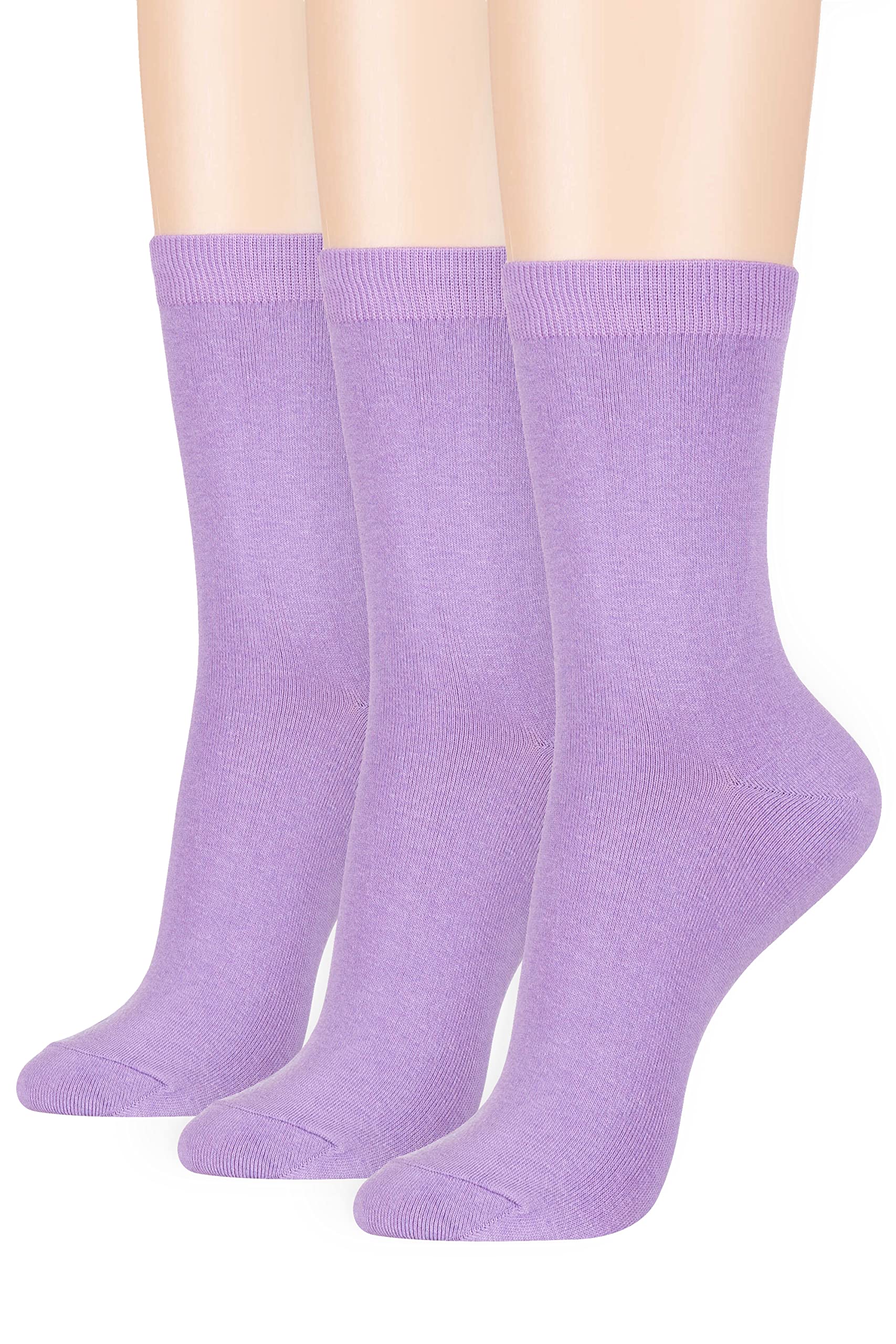 Women's Basic Socks_Pastel Lavender