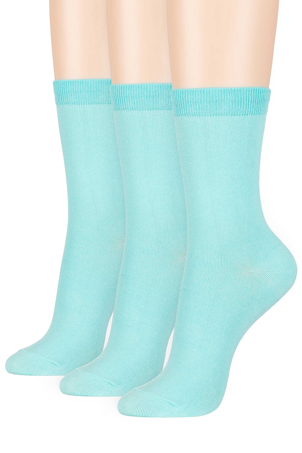 Women's Basic Socks_Pastel Mint
