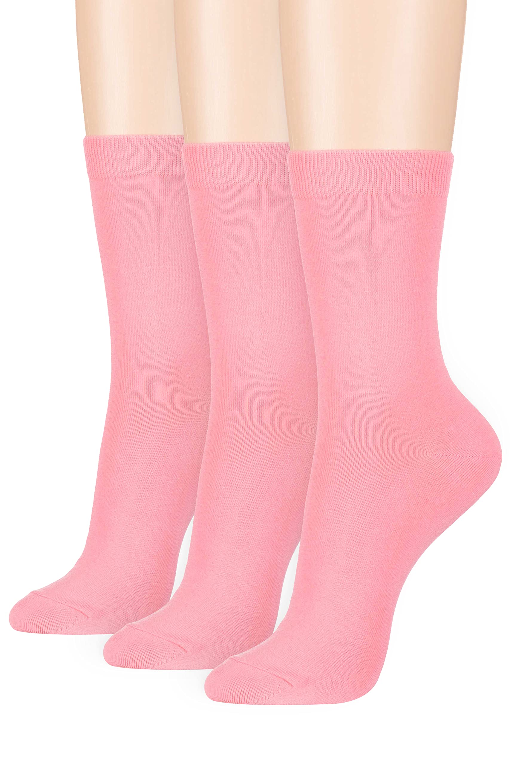Women's Basic Socks_Pastel Pink
